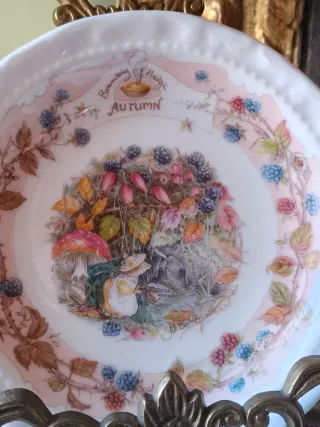 Set 4 Piatti Brambly hedge Royal Doulton