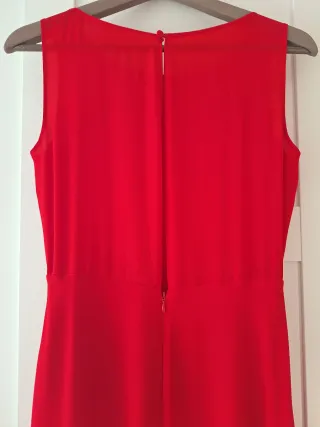 Vestido rojo largo La Croixé 36