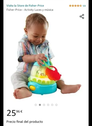 Fisher-Price Activity Luces y música