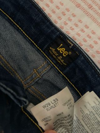 Pantalón Vaquero Lee Scarlett Talla 29