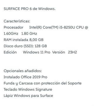 Microsoft Surface Pro gris