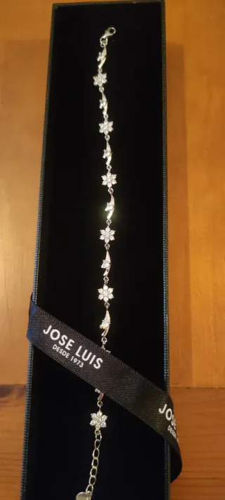 Pulsera Plata 1ª Ley Jose Luis
