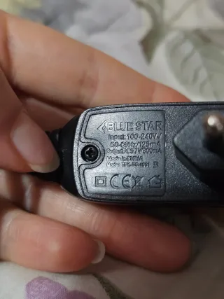 Caricabatterie Blue Star per Cellulari Vintage