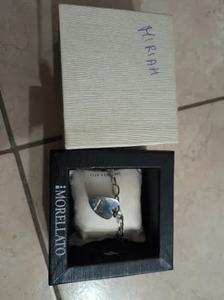 Bracciale Morellato cuore argento