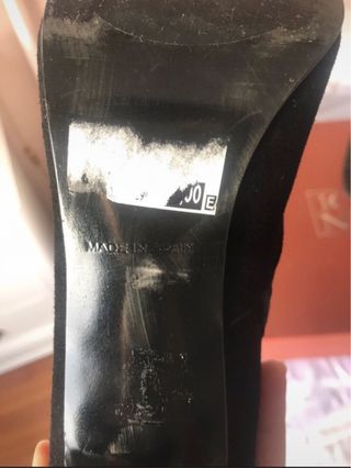 Botines Joni Negros Talla 38