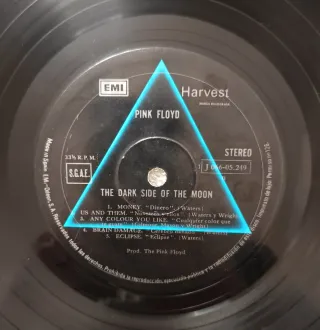 Vinilo Pink Floyd  "The Dark Side of the Moon"