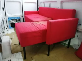 Sofá adaptable para camper o furgoneta