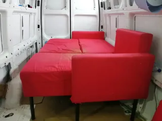 Sofá adaptable para camper o furgoneta