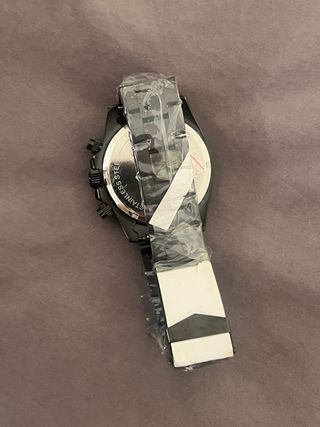 Reloj Kronos Negro Cronógrafo Nuevo