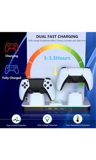 Estación Carga PS5 Pro/Slim G-STORY