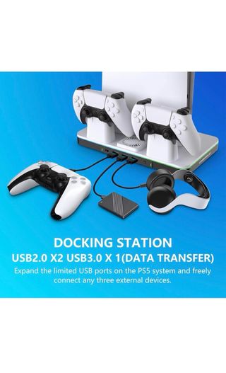 Estación Carga PS5 Pro/Slim G-STORY