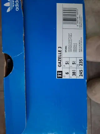 Adidas Gazelle Talla 38 2/3 Verde