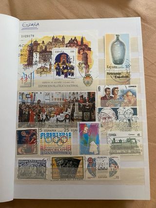 Libro de sellos España Europa y mundo
