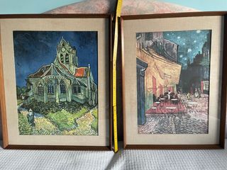 2 Quadri Riproduzioni Van Gogh Tela