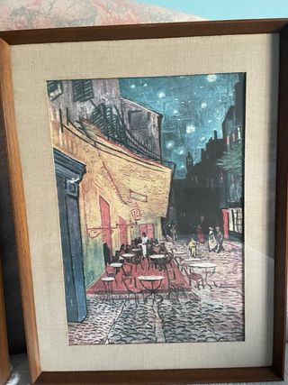 2 Quadri Riproduzioni Van Gogh Tela