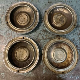 Set di quattro Copricerchi Fiat d'epoca