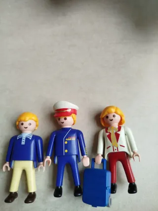 Avión Playmobil con figuras