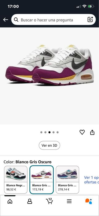 Nike Bambas Mujer Morado/Blanco