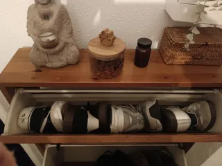 Zapatero de madera 3 puertas