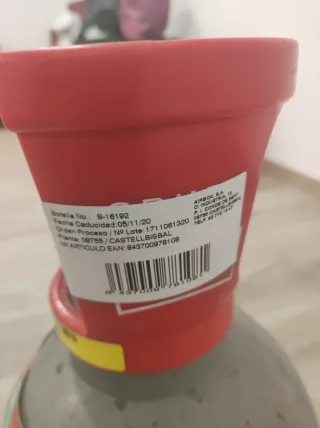 Bombona CO2 Alimentario