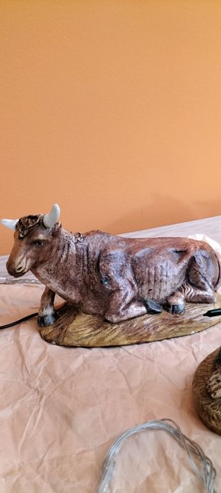 Belén Navidad Esculturas Pintadas a Mano