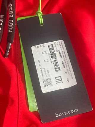 Bañador Hugo Boss Rojo Talla M