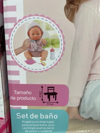 Juego de baño para bebé Bebé Bañitos 36 piezas