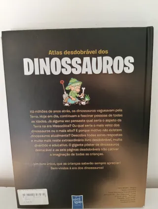Atlas Desdobrável de Dinossauros