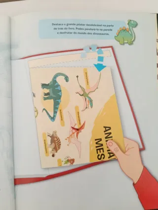 Atlas Desdobrável de Dinossauros