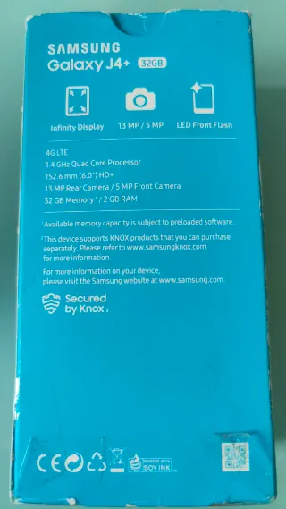 Samsung Galaxy J4+ Nero