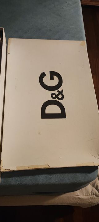 Stivali texani tacco D&G originali