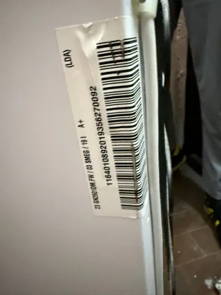 Frigorifero Smeg bianco con freezer