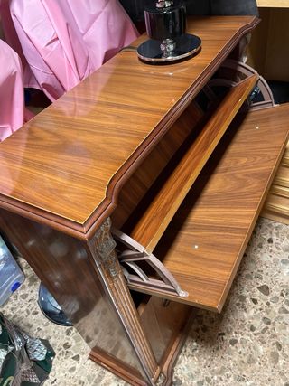 Mueble zapatero de madera
