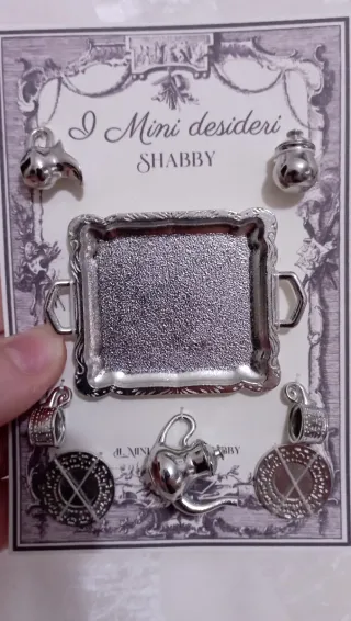 Riflessi d'Argento : set tè miniatura shabby chic