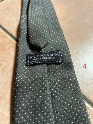 Set 4 cravatte uomo