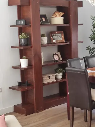 Estantería librería de madera