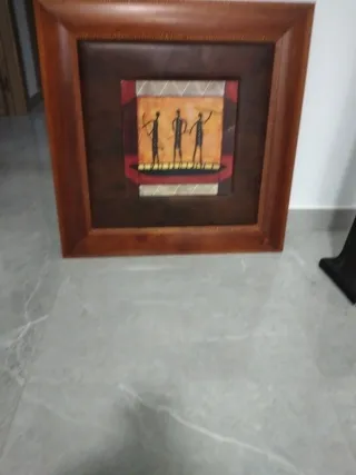 Cuadro Decorativo Figuras Tribales