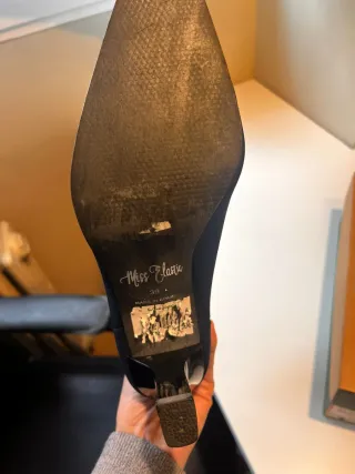 Botines elásticos negros talla 39