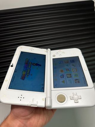Nintendo 3DS XL Blanca + Juegos