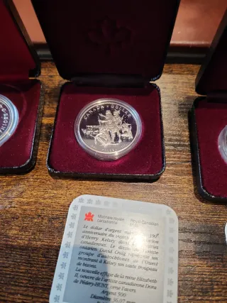 3 Dollari Canadesi in Argento 1977