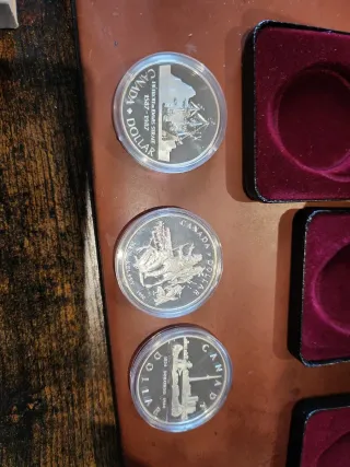 3 Dollari Canadesi in Argento 1977