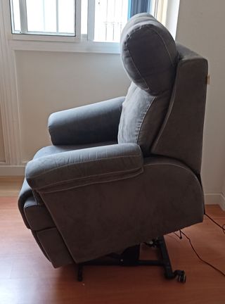 Sillón Relax Eléctrico Gris