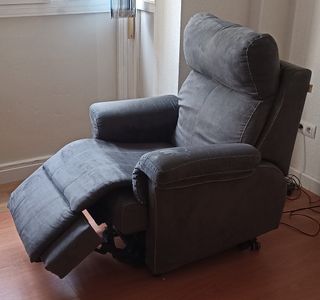 Sillón Relax Eléctrico Gris