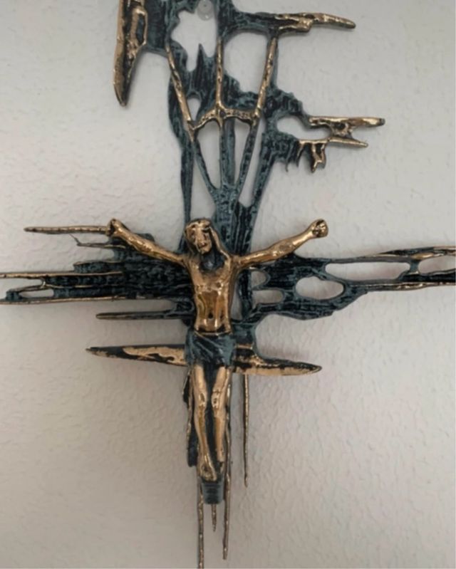 Crucifijo cristo de Bronce para Pared