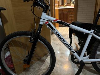 Bicicleta Rockrider Blanca