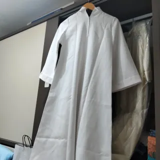 Túnica blanca para comunión