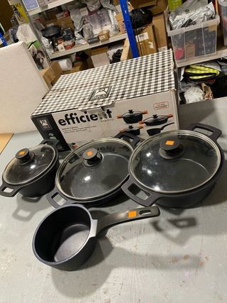 Conjunto panelas BRA Effi alumínio fundido