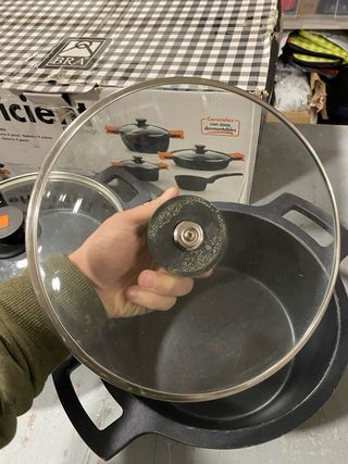 Conjunto panelas BRA Effi alumínio fundido