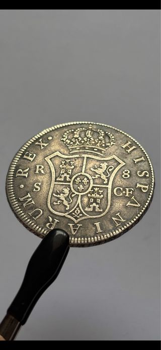 8 Reales 1772 (MBC/MBC-) Sevilla Carlos III