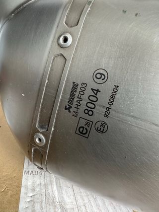 Escape Akrapovic Titanium MT-07 / Tracer 7